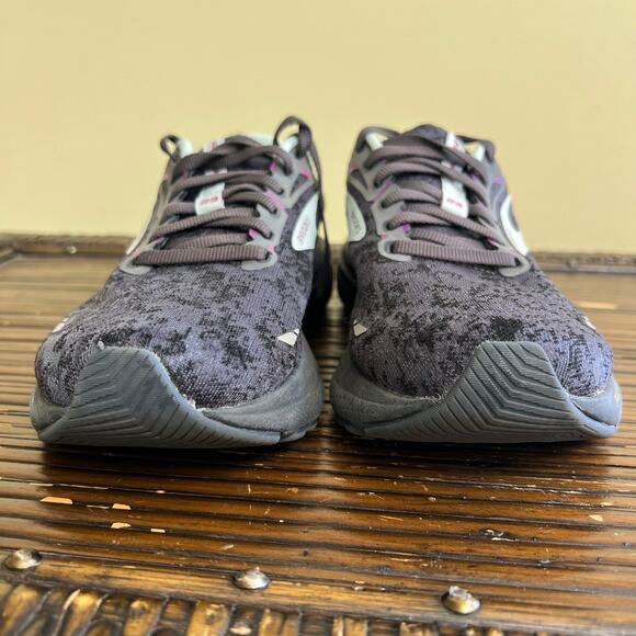 Brooks Adrenaline GTS Black and Purple Women's Size 9 Sneakers Running Walking - Picture 8 of 10